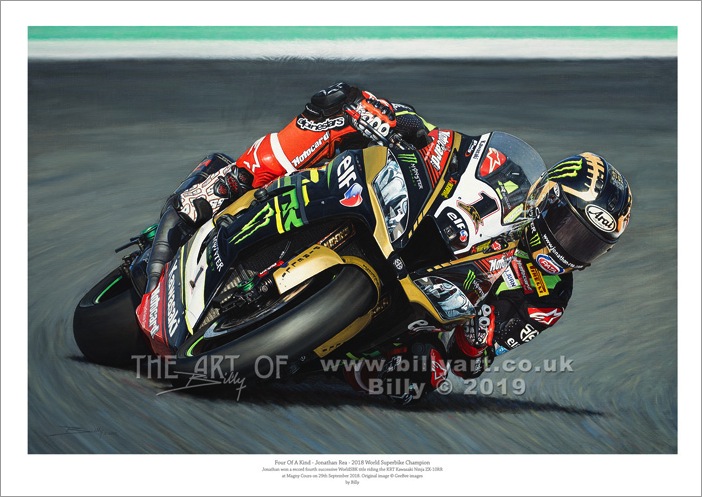 Jonathan Rea Four Of A Kind 2018 WSBK Champion 700