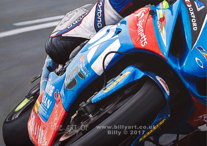 Michael Dunlop Suzuki 2017 TT detail 2 700