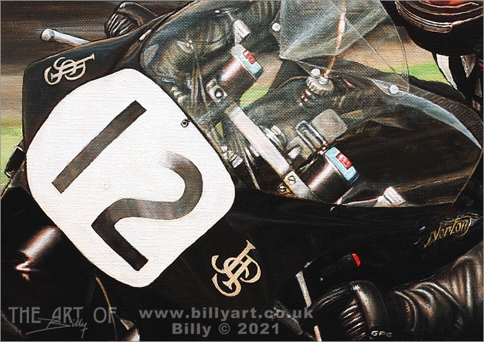 Robert Dunlop 1990 NW200 700 detail 2